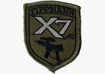 Patch Velcro brodé Paintball / Airsoft (Tippmann X-7)