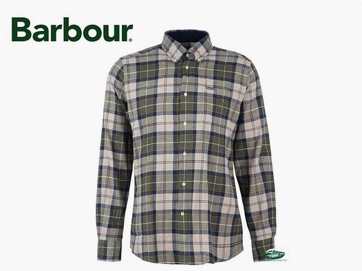 BARBOUR Camicia Fortrose verde