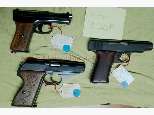 Mauser Ortgies set 2x Mauser, 1x Ortgies
