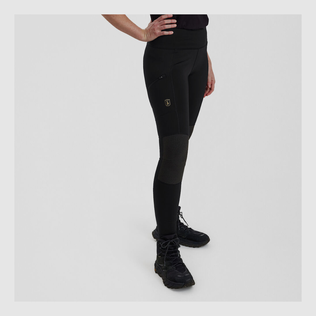 Lady Tights mit Verstärkung - Black – Kleidergröße Damen: 44