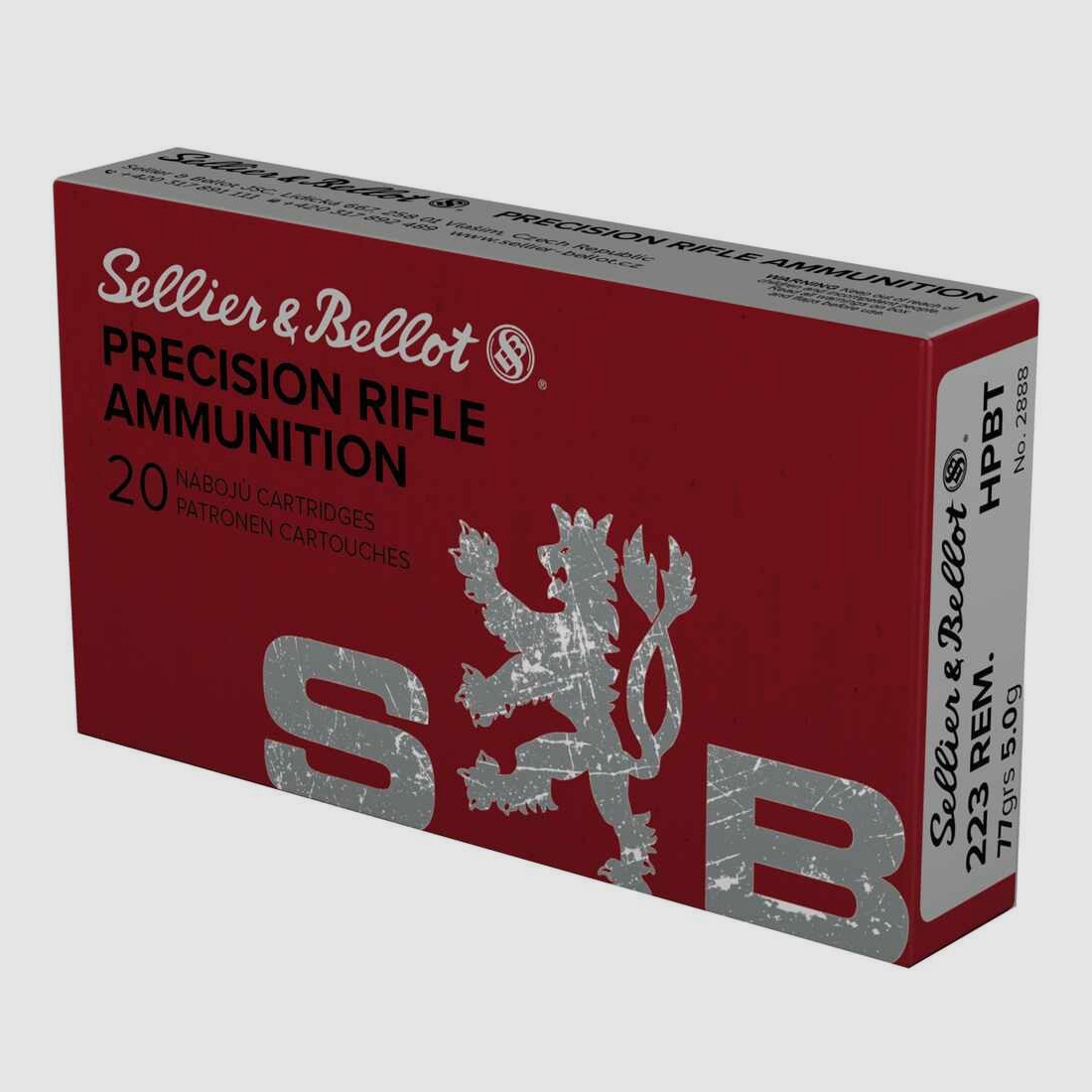 .223 Rem. OTM HPBT 77 grs. Sellier & Bellot