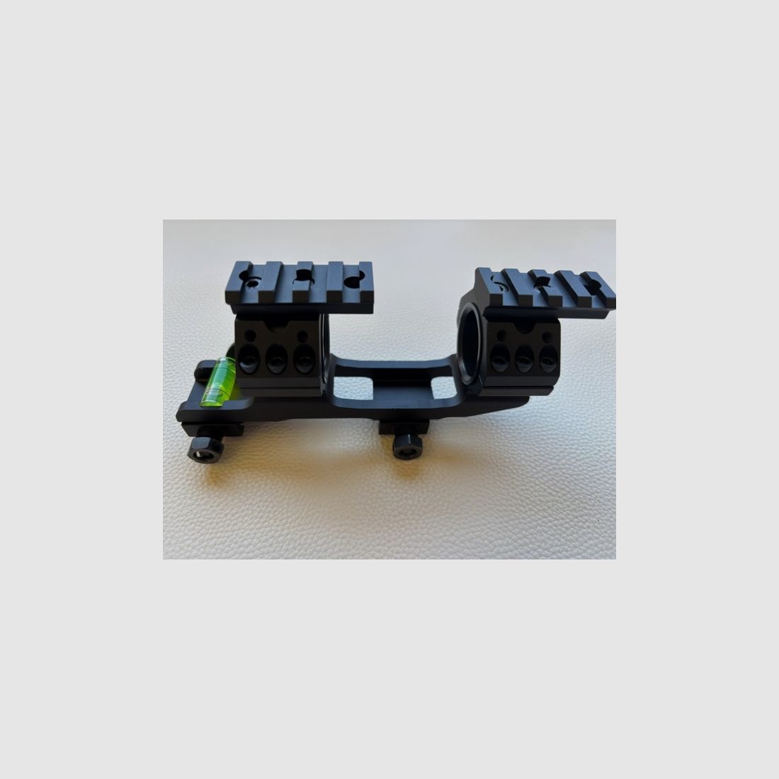 Tijdwise Blockmontage met libelle & hellingsmeter (30mm / 25,4mm) – NIEUW - Topprijs zonder OVP