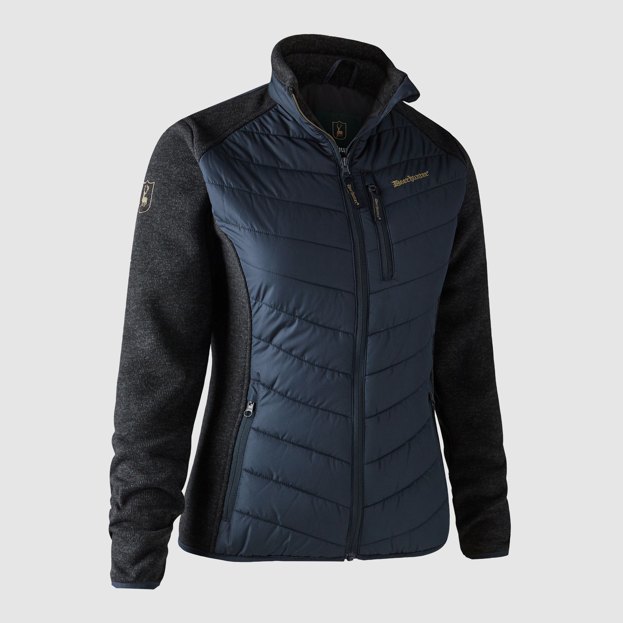 Deerhunter Lady Caroline Padded Jacket Dark Blue 44