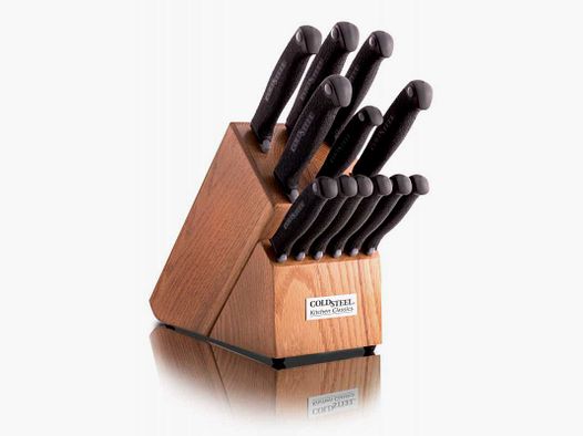Cold Steel Küchenmesser-Set, Kitchen Classics, mit optimierten Griffen