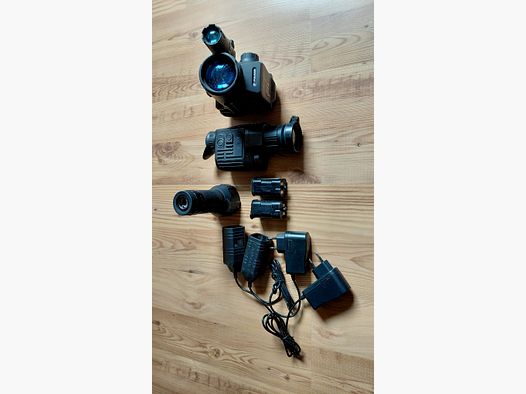 Pulsar Quantum XD50S+Forward DN55, imagen térmica + accesorio de visión nocturna