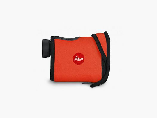 LEICA CUSTODIA RANGEMASTER CRF IN NEOPRENE ARANCIONE