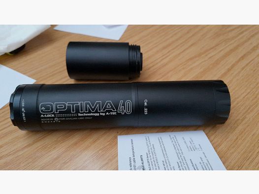Silenciador Optima 40 A-Lock Cal. 223
