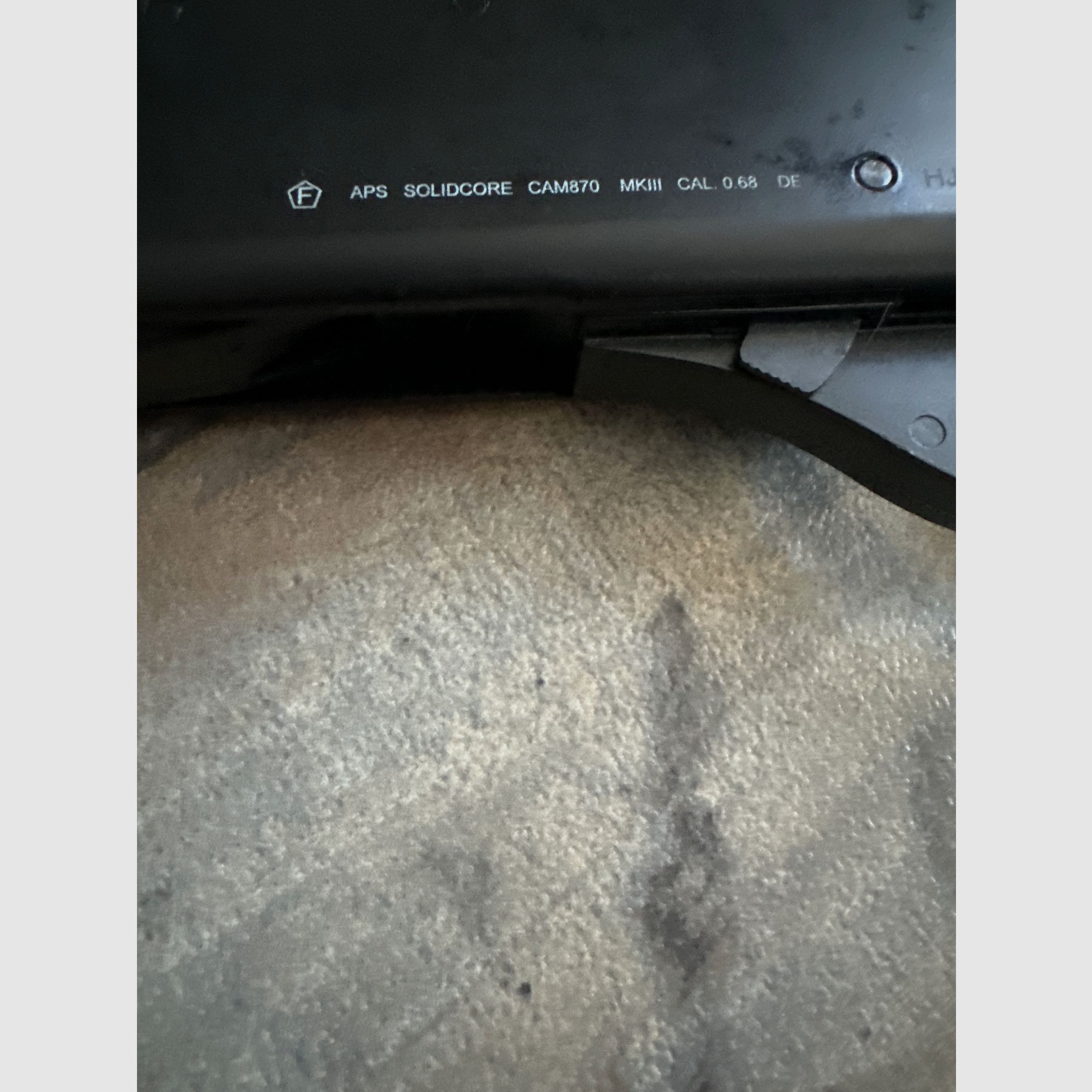 CAM870 Police negro MK3 escopeta de bombeo