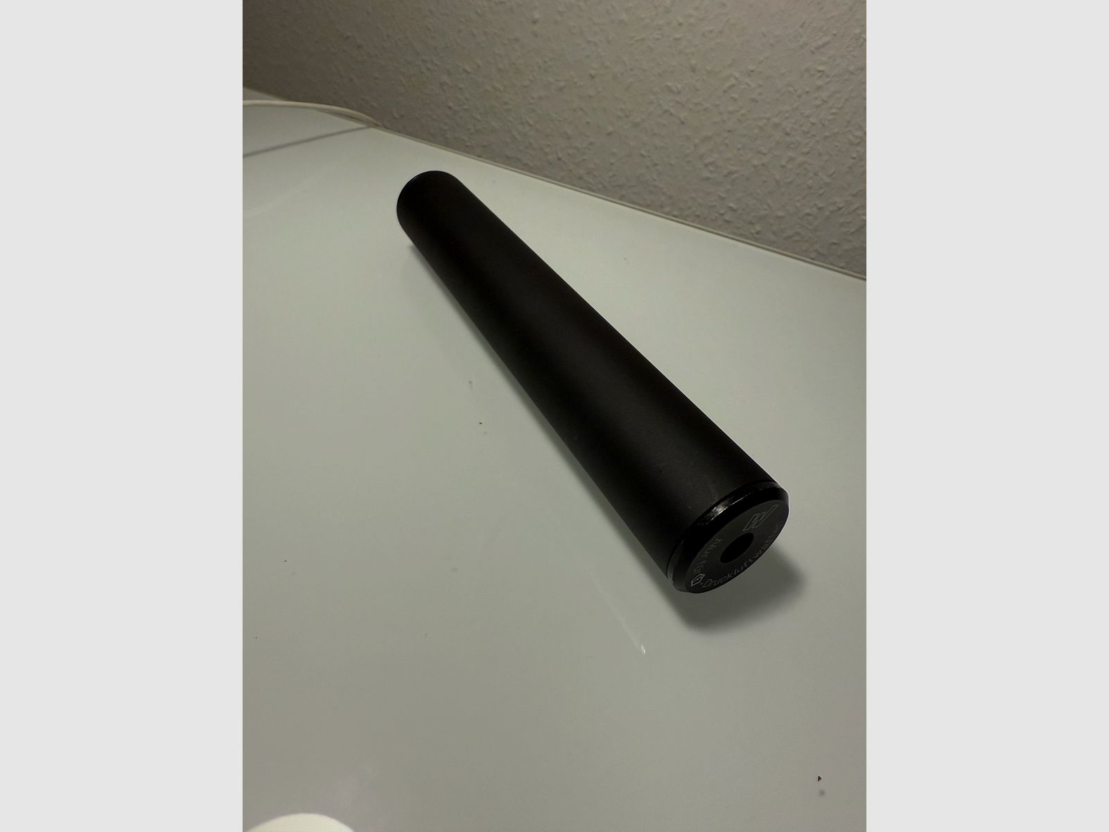 Weihrauch Schalldämpfer, neues Design, schraubbar, 1/2 Zoll UNF Gewinde