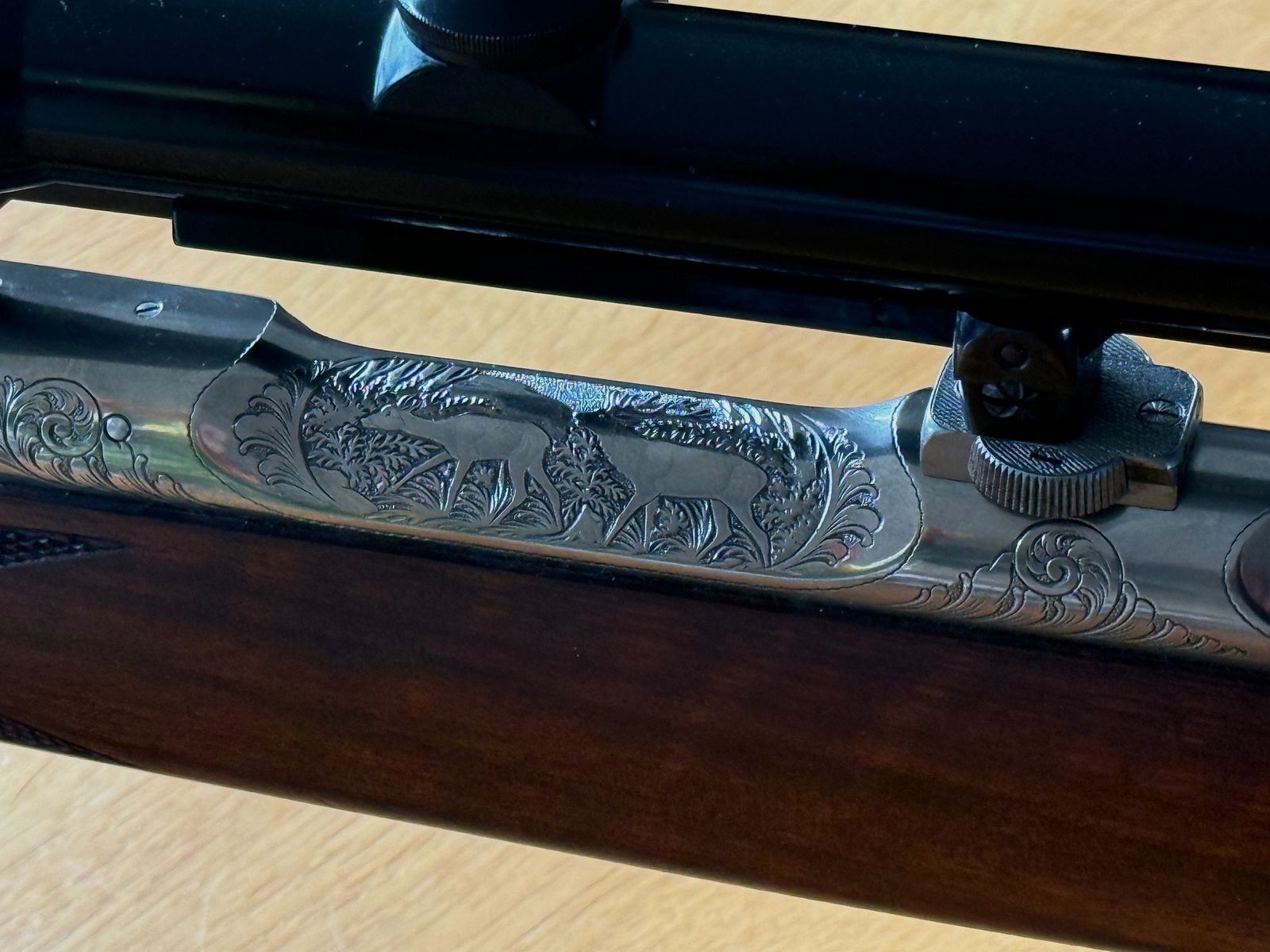 Repetierer Sauer 80 Luxus im Kaliber .375 H&H Mag