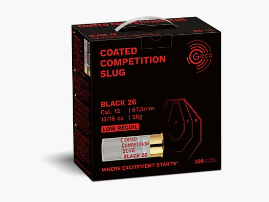 Geco 26g Competition Slug 100STK