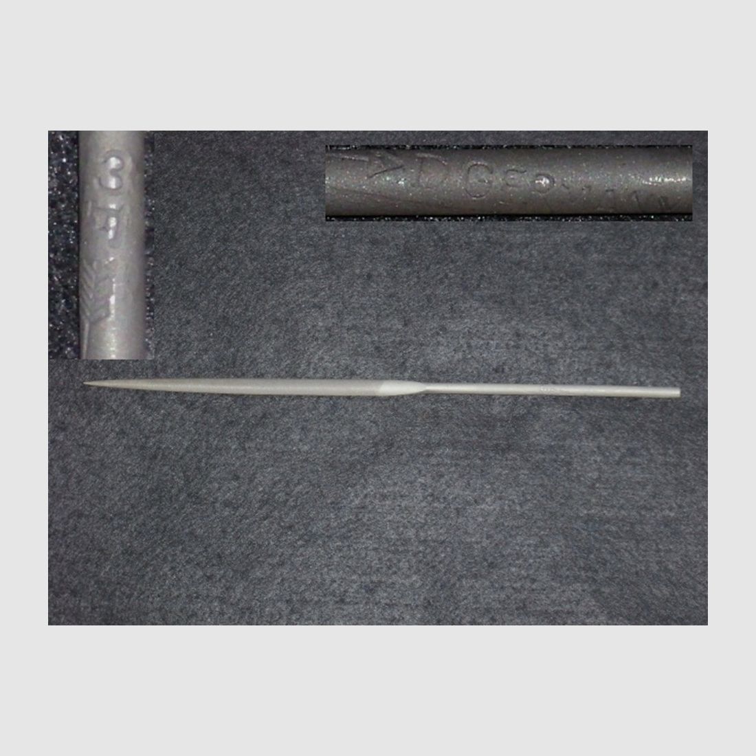 needle file, bird's tongue file