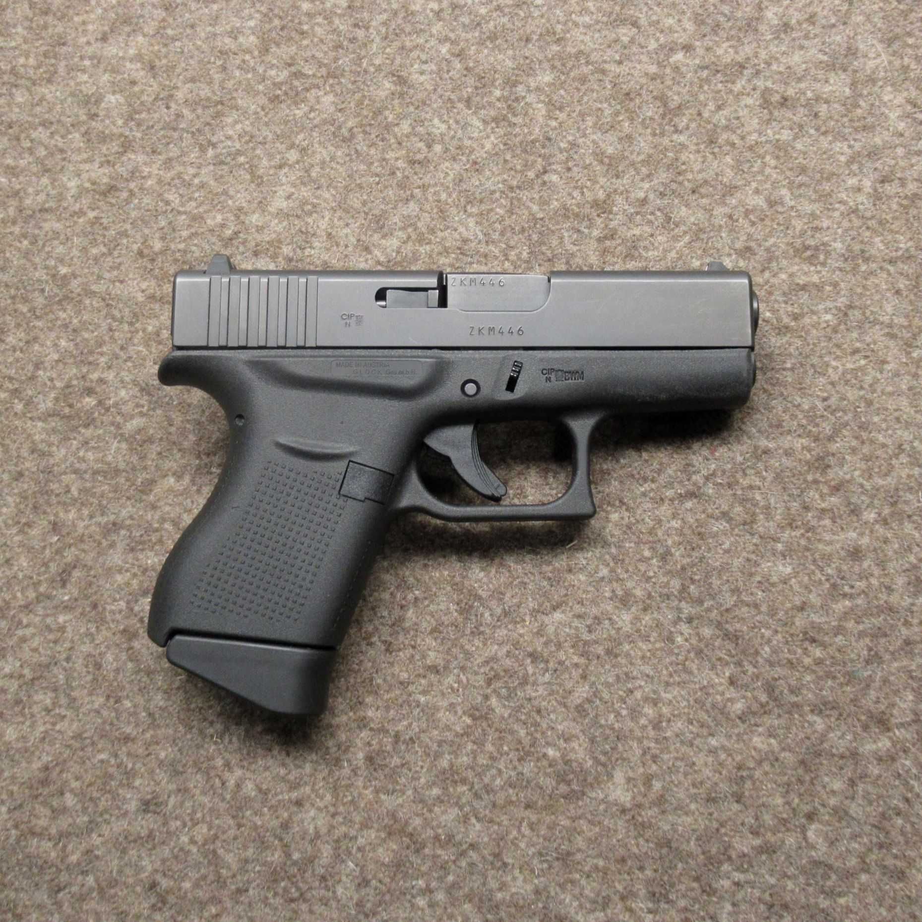Pistole GLOCK mod. 43 Kal. 9mm Para, Bild 1 von 3