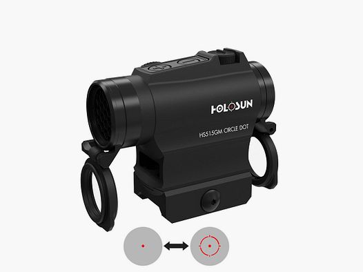 Holosun HS515G-M visor de punto rojo