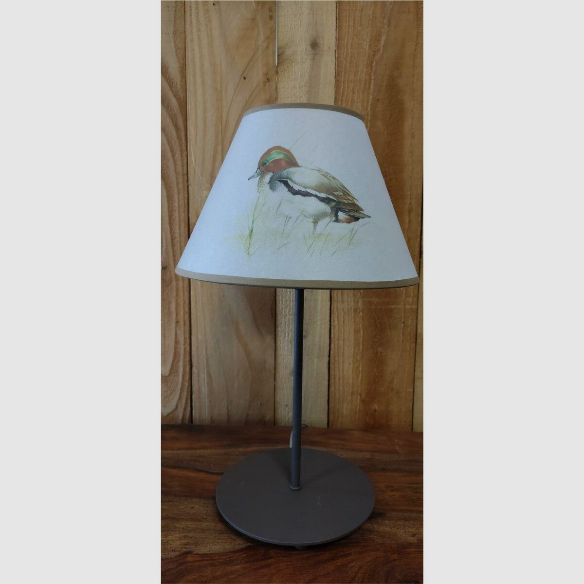 Lovergreen Lampen mit Tiermotiven Motiv Schwarze Lampe klein Ente Lampenschirm