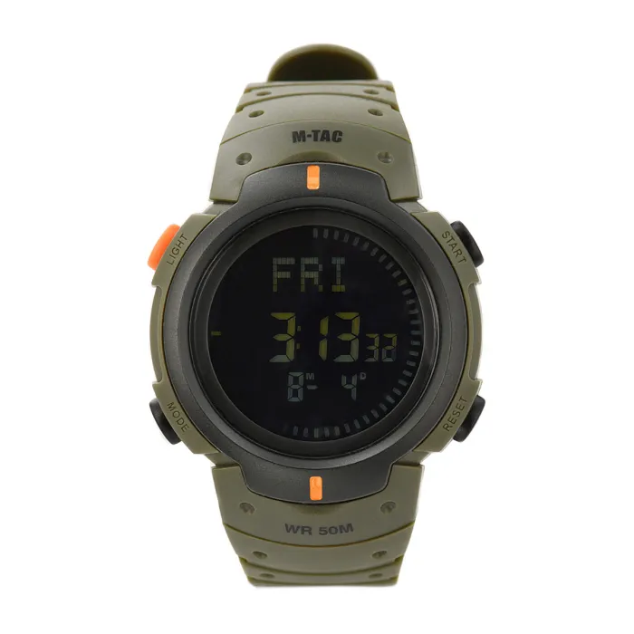 Orologio tattico M-Tac® con bussola oliva