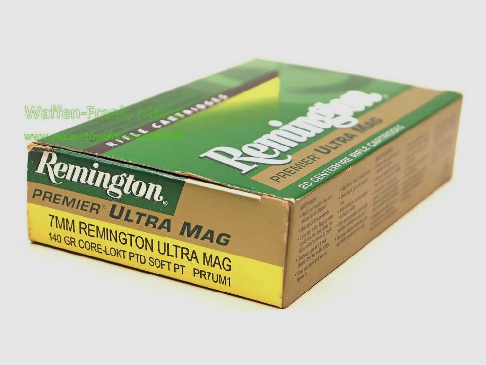 Remington - USA Büchsenpatronen 7mmRemUltraMag