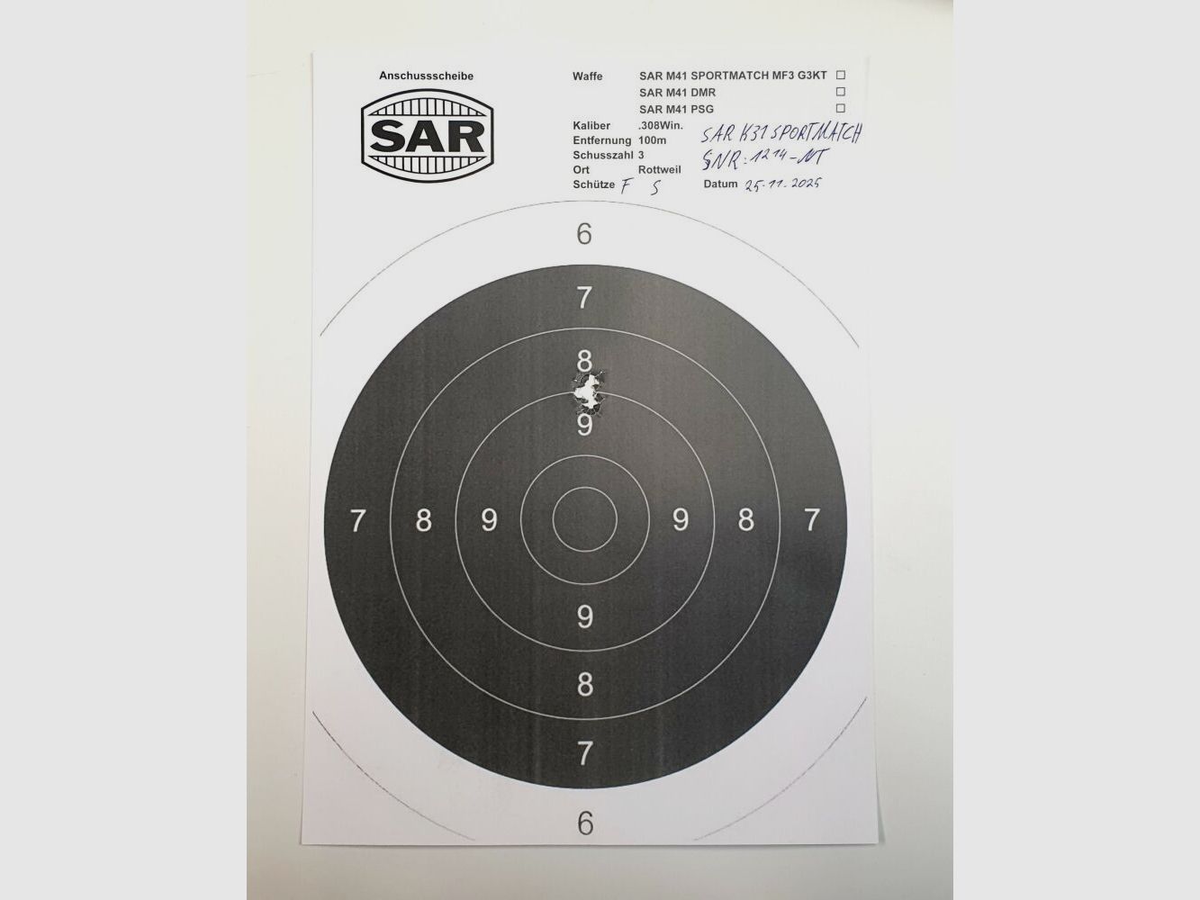 Schwaben Arms GmbH - Nowa produkcja - Karabin powtarzalny SAR K31 SPORTMATCH w kalibrze 308win. podobny do szwajcarskiego K31