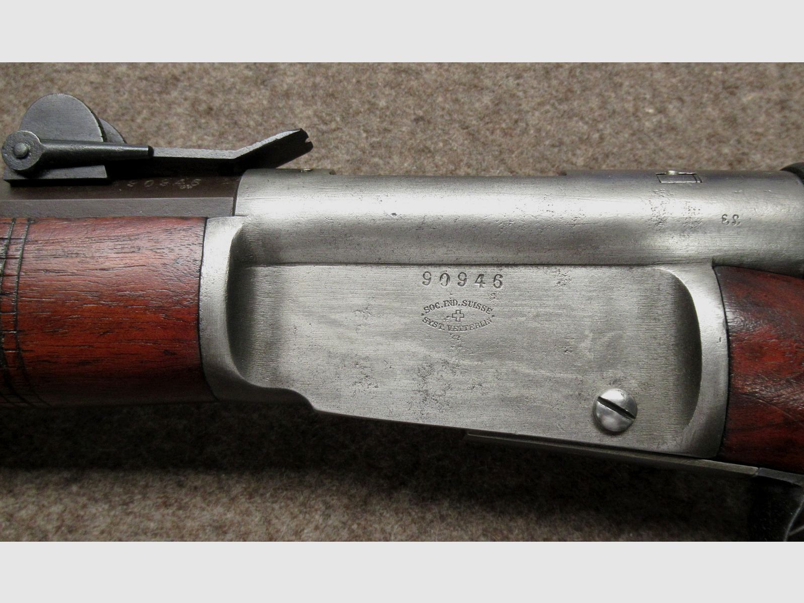 AB-138 carabina VETTERLI mod. 1871 cal. 10.4mm ZF, immagine 3 di 4