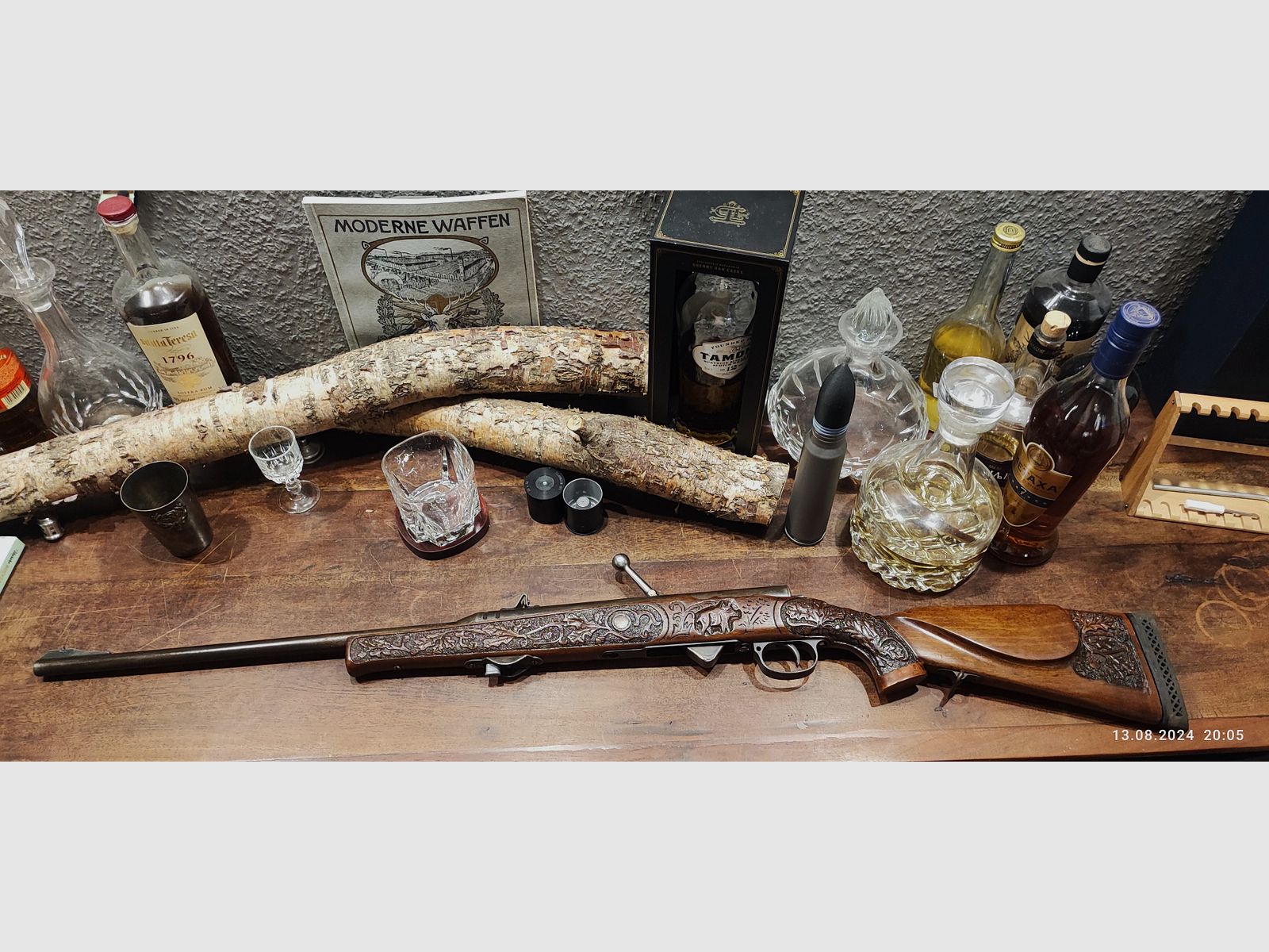 Anschütz Mod. 275 im Jagd-Schaft Sammlerstück 