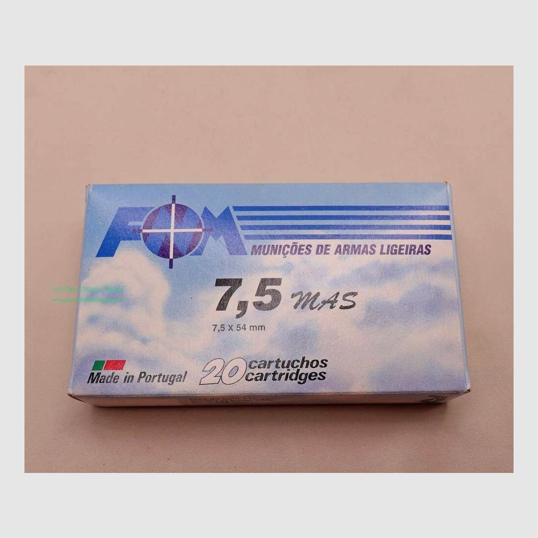 FOM, Portugal cartridge cases