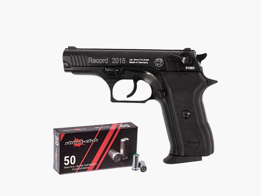 Record 2015 Schreckschusspistole 9mm + Platzpatronen