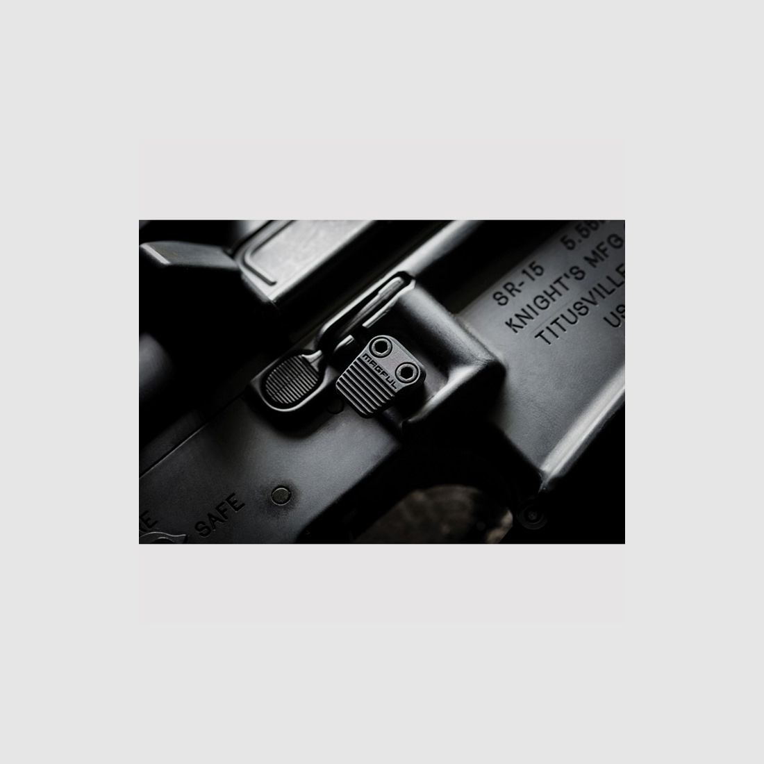 MAGPUL ENHANCED AR MAGAZINE RELEASE POUR AR-15/M4 NOIR, image 3 sur 4