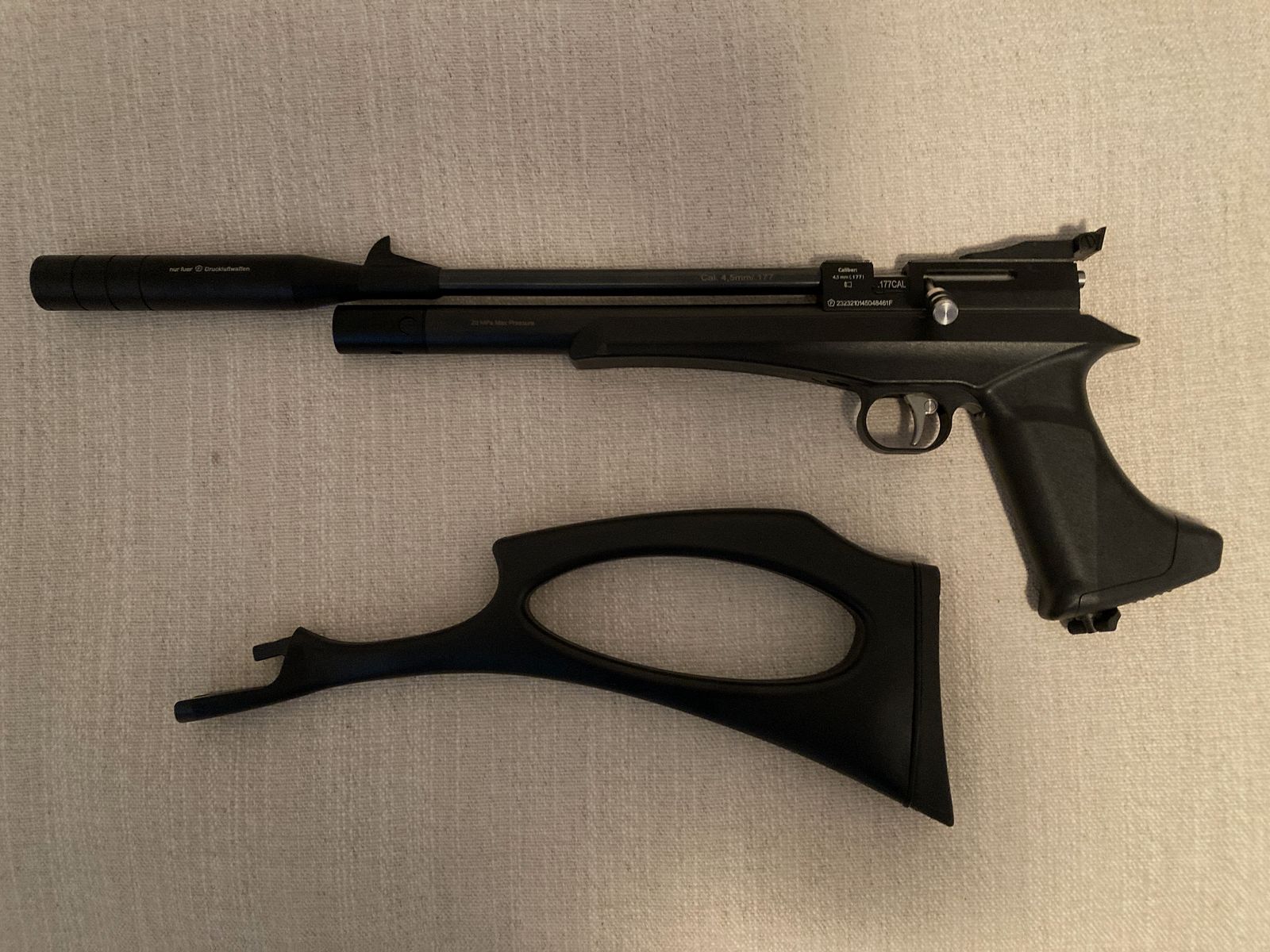 Diana Bandit Luftpistole/Gewehr Fullset m. Pumpe