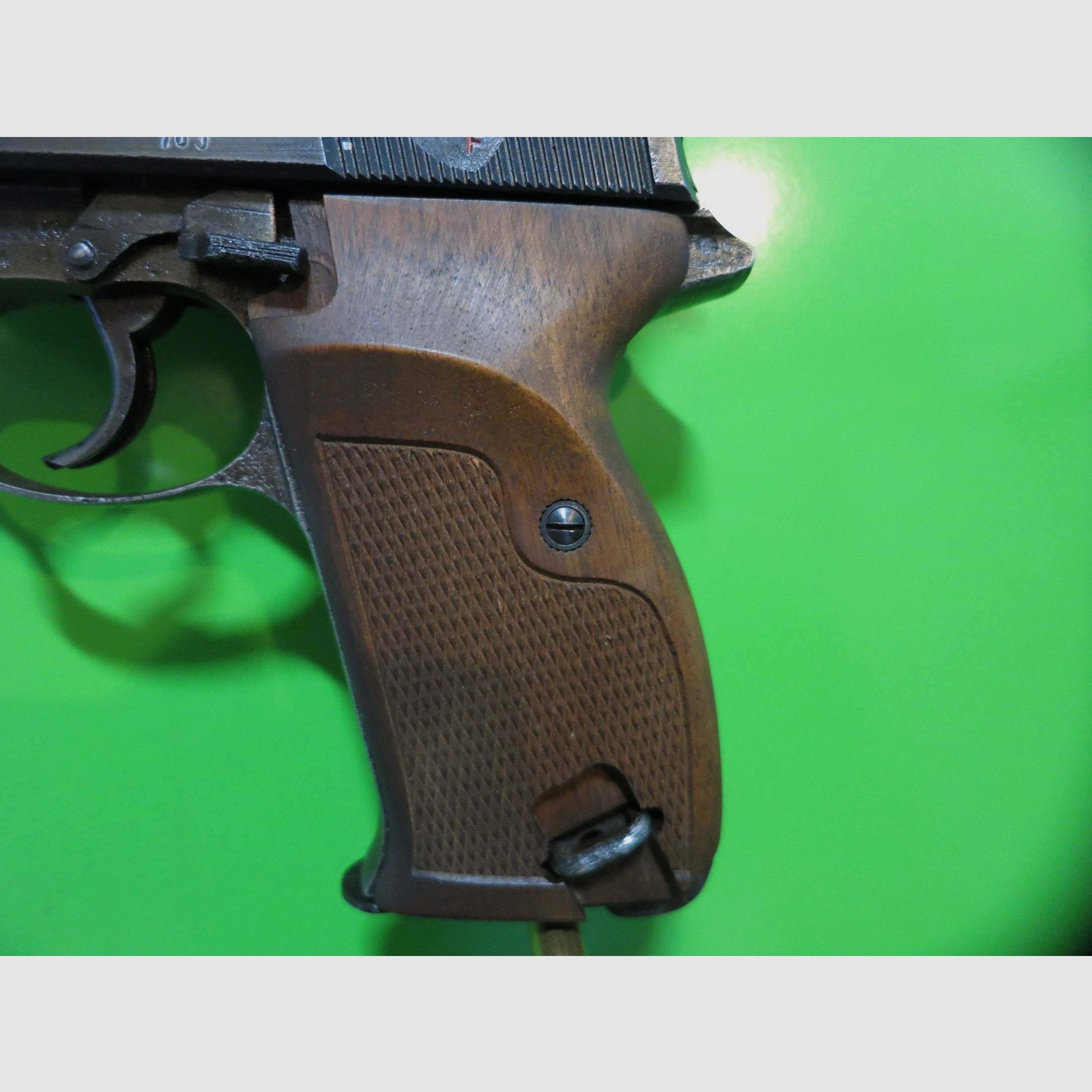 Walther P38 (P.38), WaA 359, 9 mm Luger, Walther/Zella-Mehlis, Schlitten P1      #56