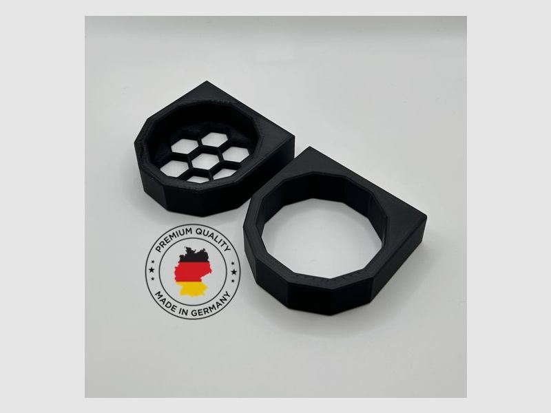 Magnetischer Schalldämpfer Halter flexibel bis Ø 56mm | Waffenschrank Schalldämpferhalterung 