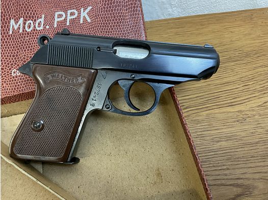 Pistole Walther PPK NEUWERTIG im Kaliber 7,65mmBrowning SNR 187241