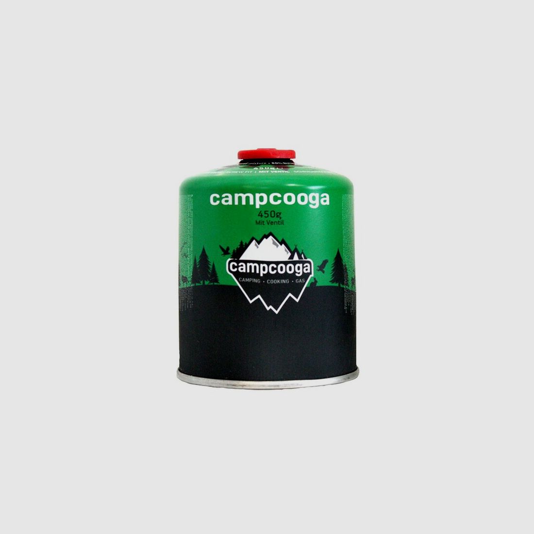 Butan Schraubkartuschen 450g mit 7/16 Zoll Schraubgewide f. Camping- & Gaskocher Brenner Flammer