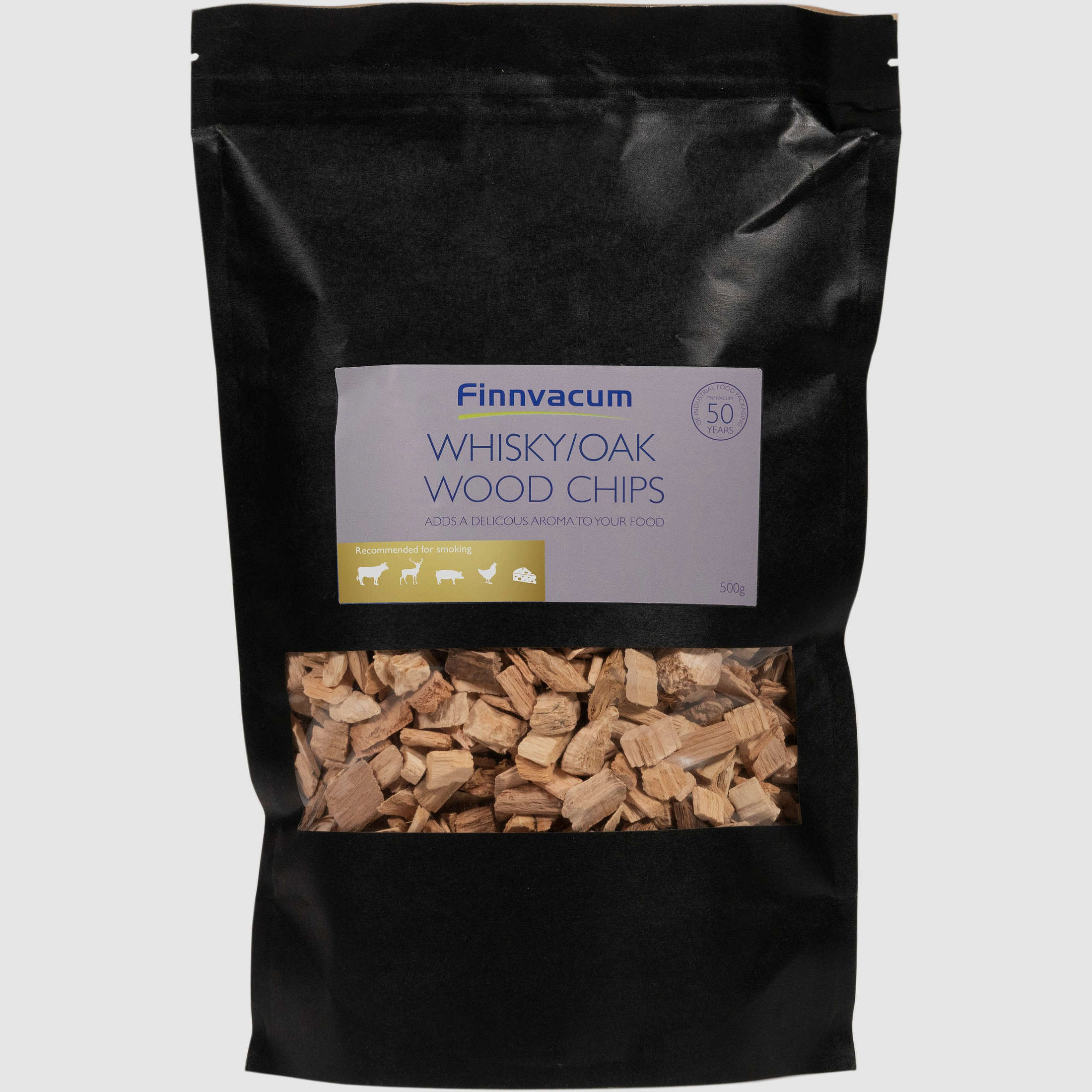Finnvacum Chips de humo Whiskey/roble 500g