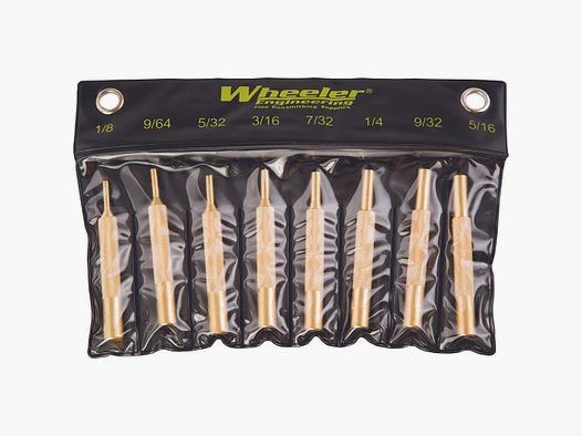 Wheeler Brass Punch Set