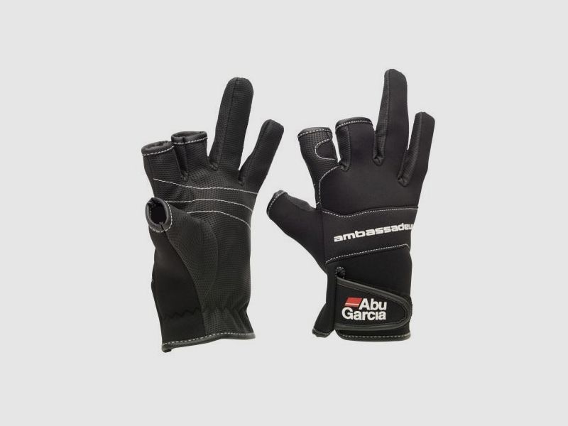 ABU Garcia Guanti da Pesca Professionali Taglia L