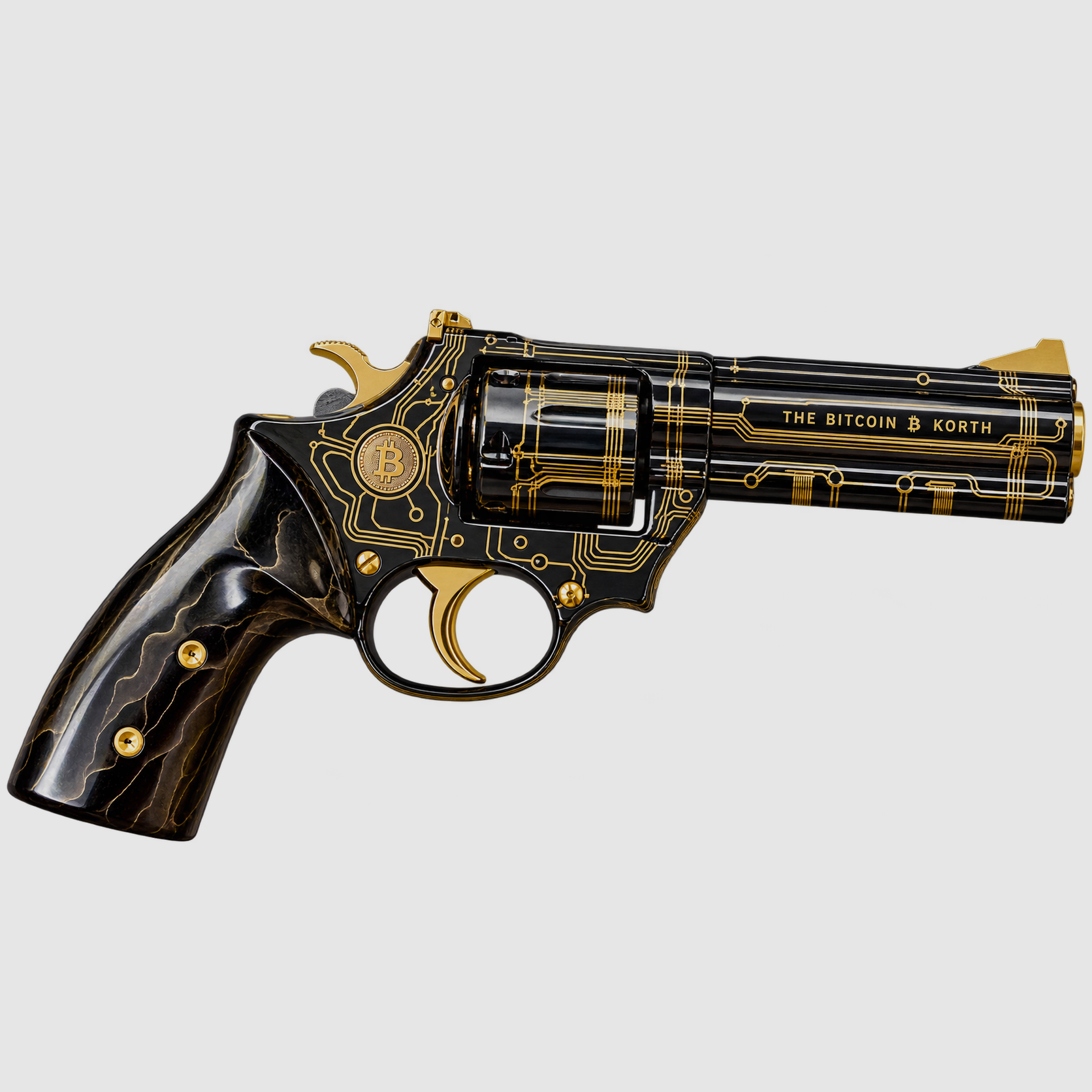 Korth Revolver Bitcoin .357 Magnum