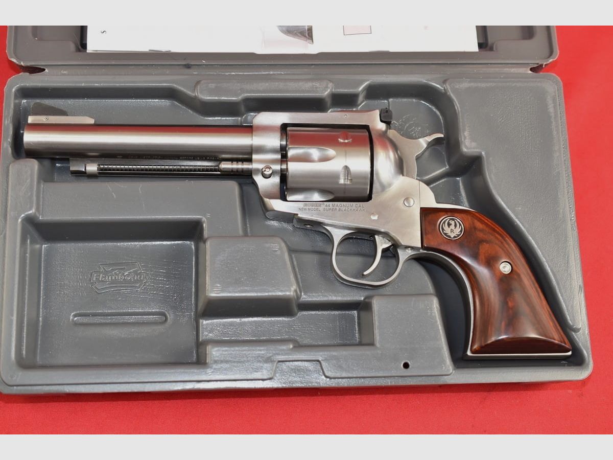#7703 REWOLWER RUGER NEW MODEL SUPER BLACKHAWK, kal. 44 Mag., zdjęcie 2 z 18