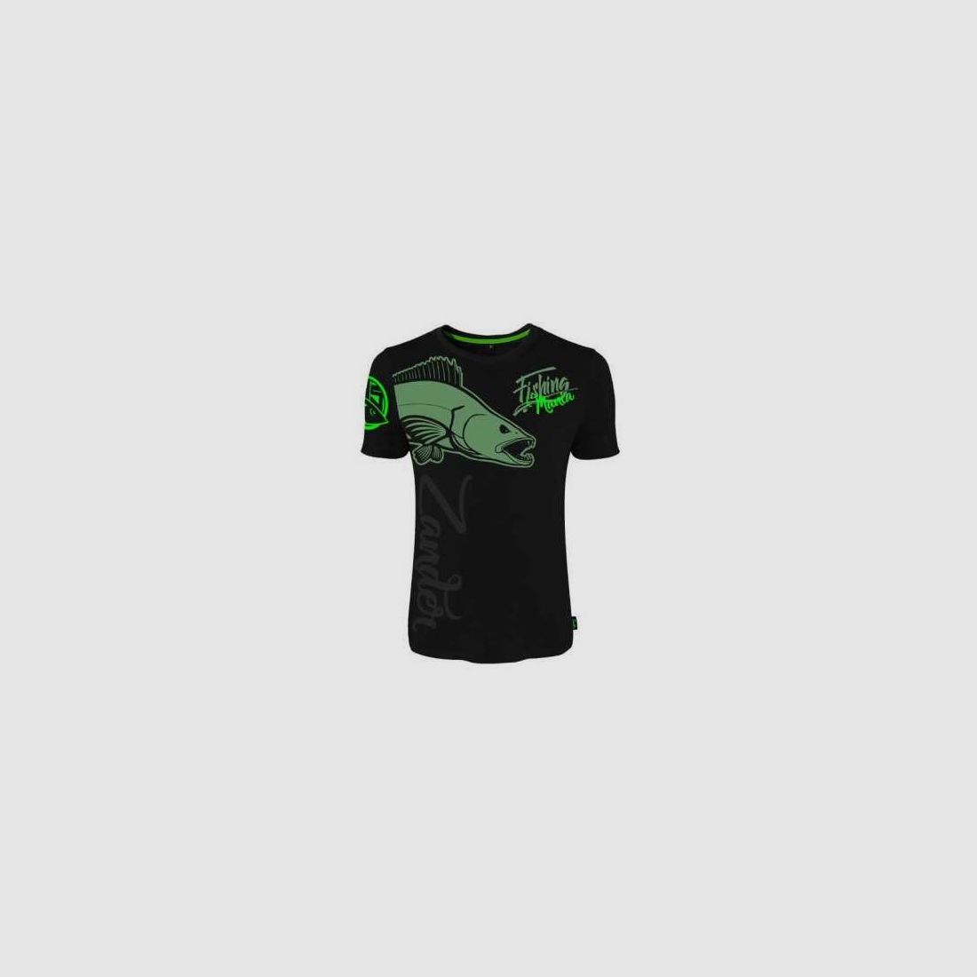T-shirt Hot Spot Design Fishing Mania Zander XL
