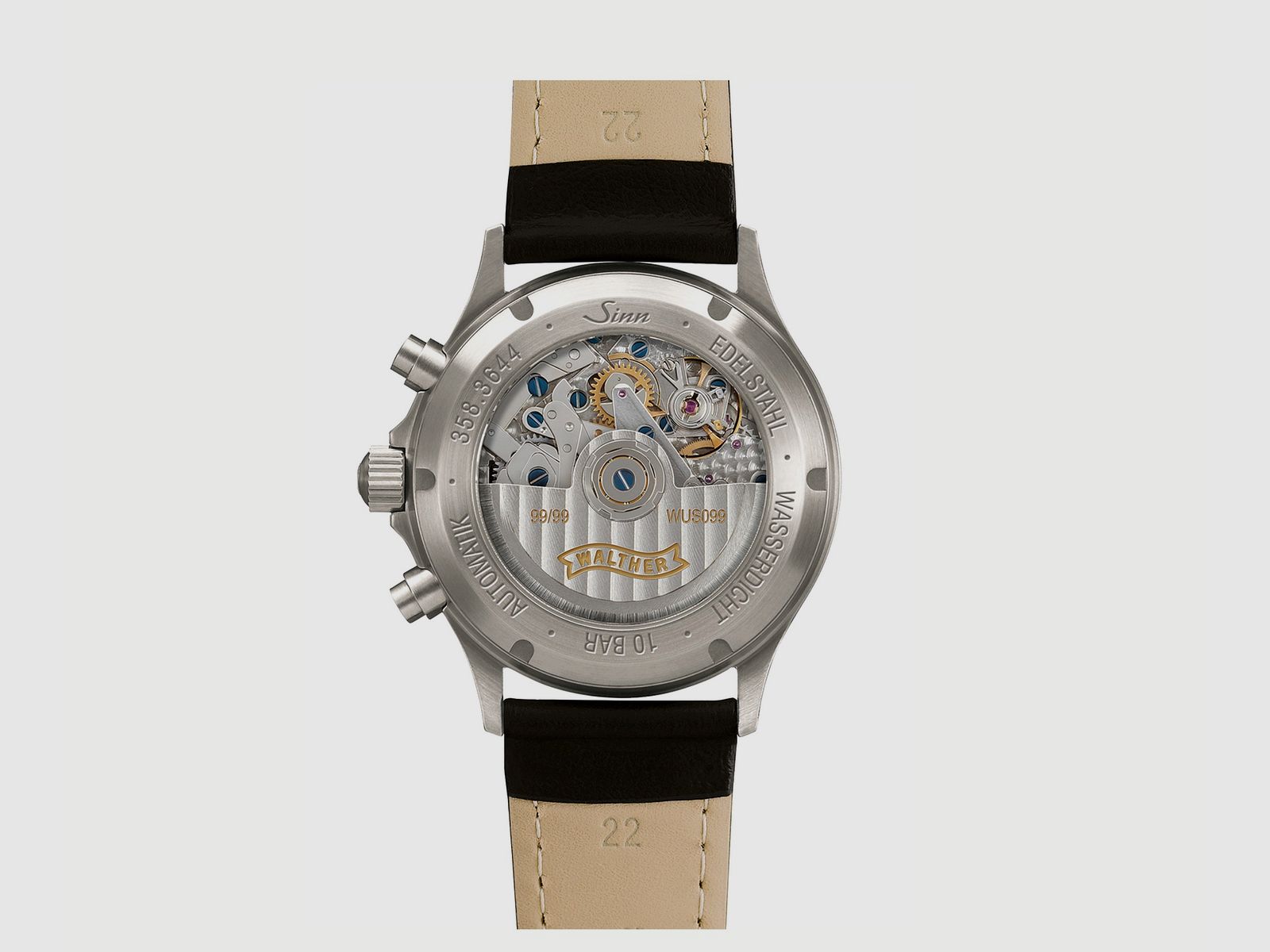 PDP STEEL FRAME FS 4,5" X SINN 358 WALTHER Set limited Edition