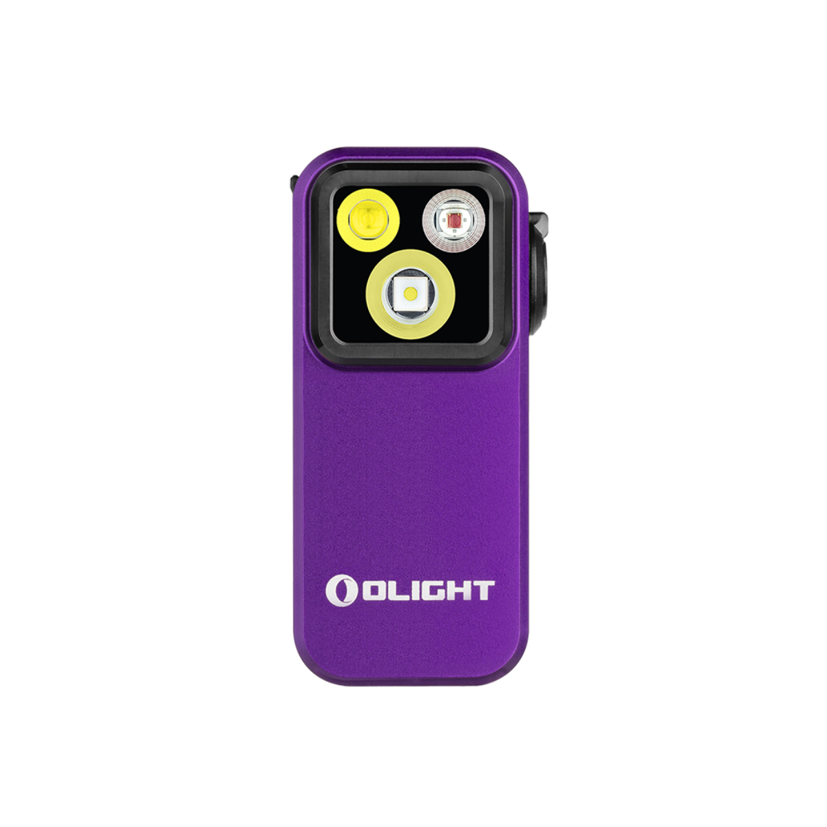 OLIGHT Linterna EDC de ángulo recto Olight Oclip Pro 500 lúmenes – Color: Morado