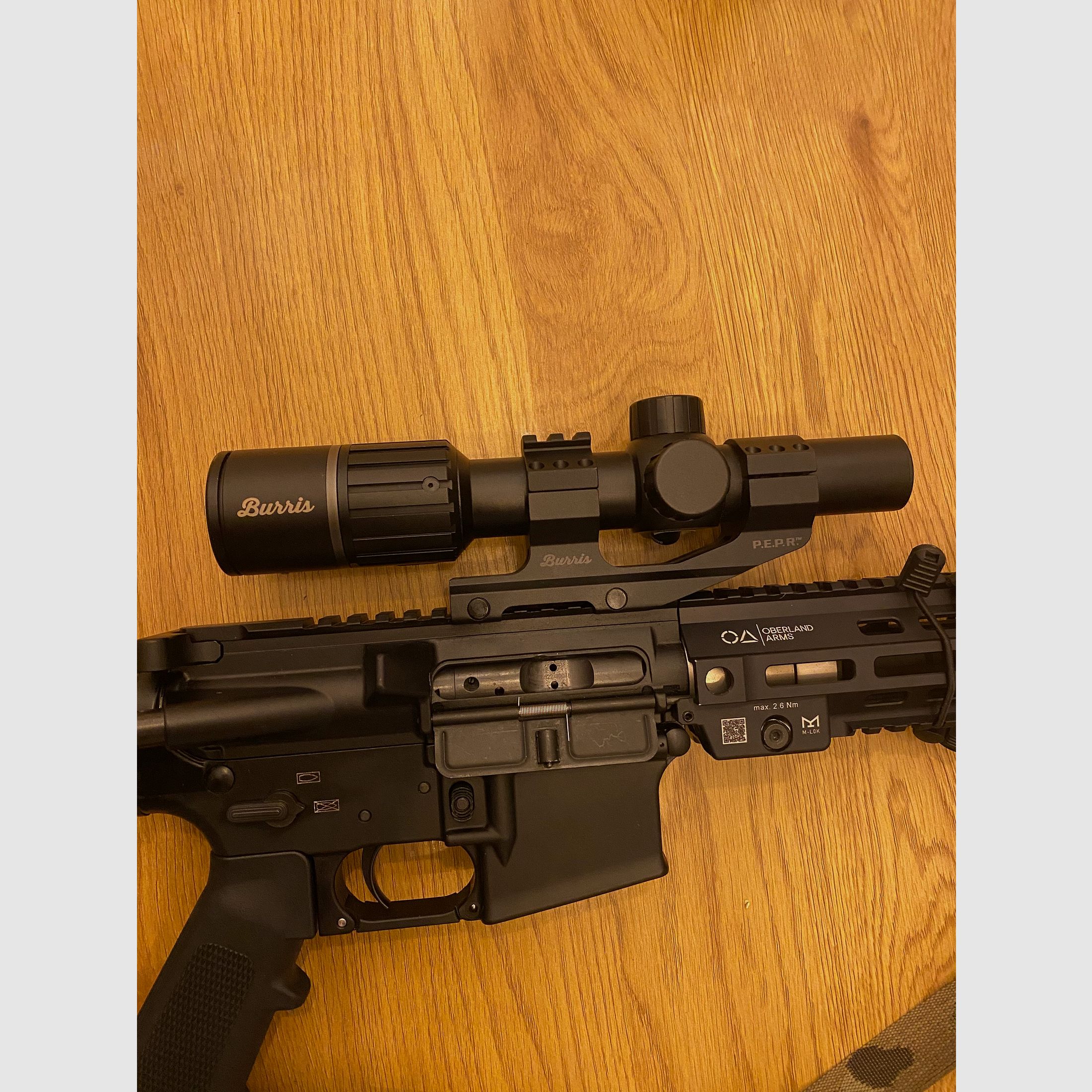 Burris RT-6 1-6x24mm, Ballisic AR, mit Montage (ohne FastFire 3)