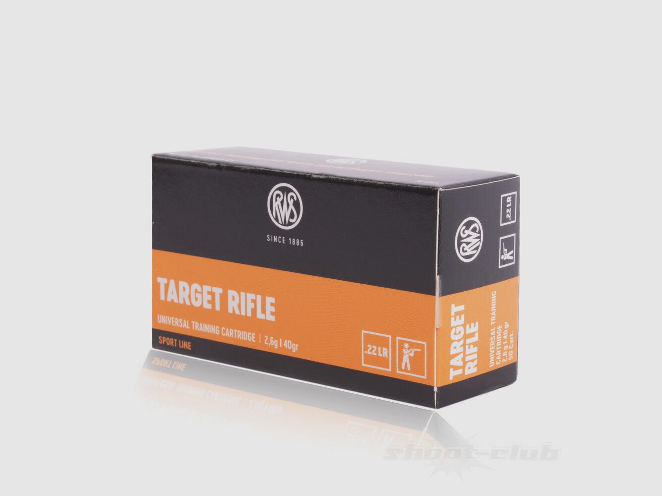 RWS Target Rifle LRN 40grs 50St .22lr, image 5 sur 5