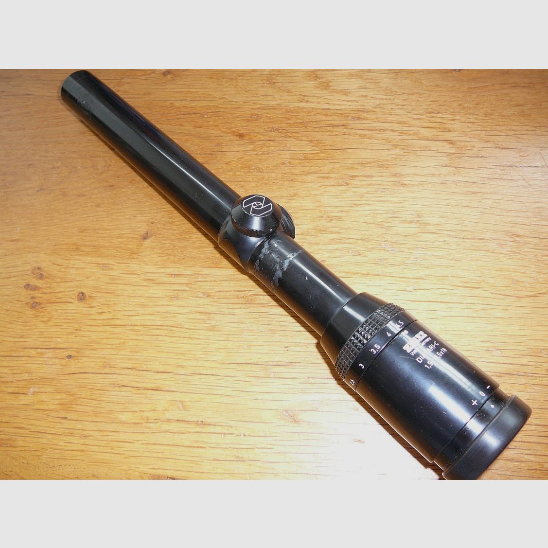 Zeiss Diavari 1.5-4.5x18 riflescope, reticle 11 without rail 25.4mm 1 inch central tube driven hunt riflescope
