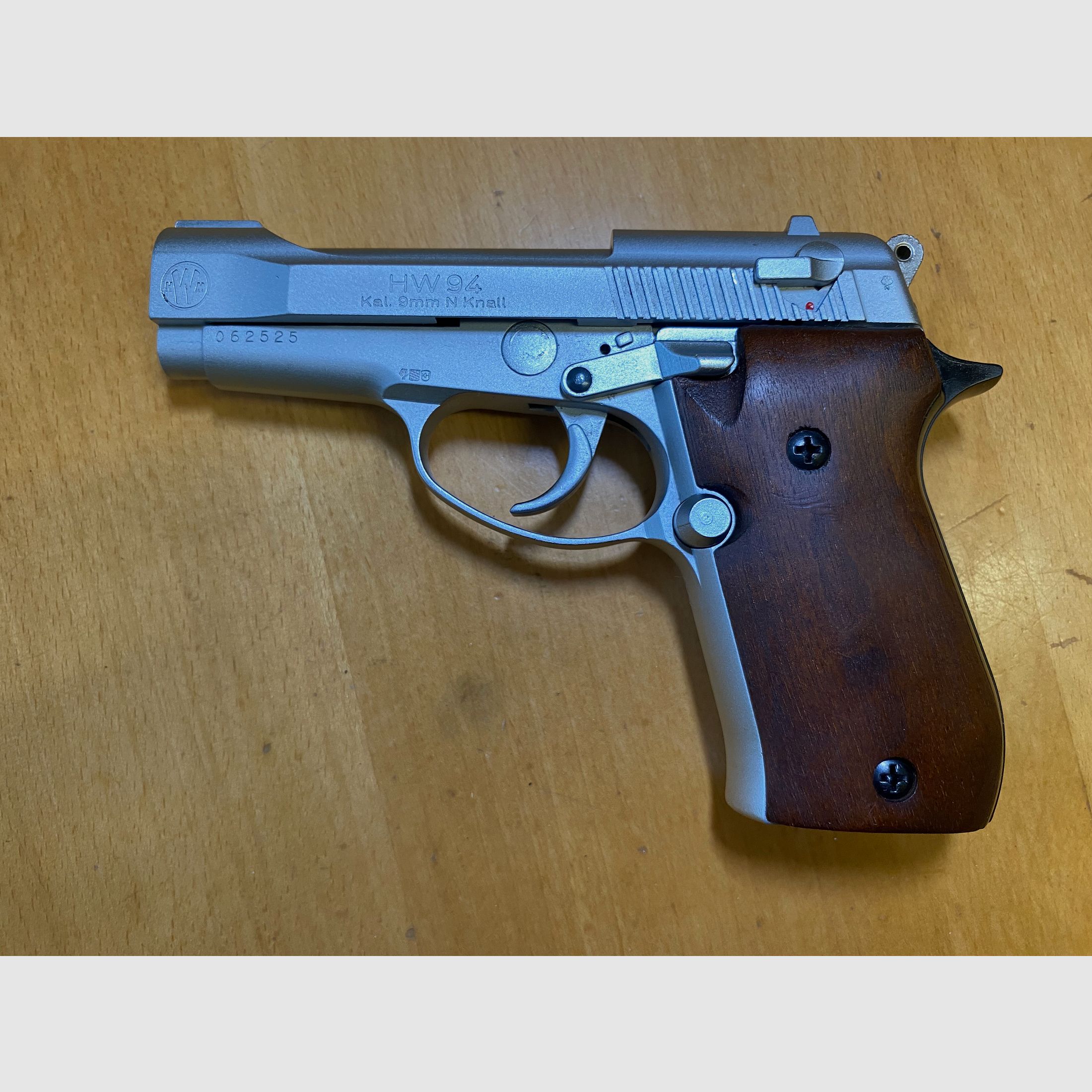 WEIHRAUCH HW94 Edelstahl-Look, Holz PTB 634