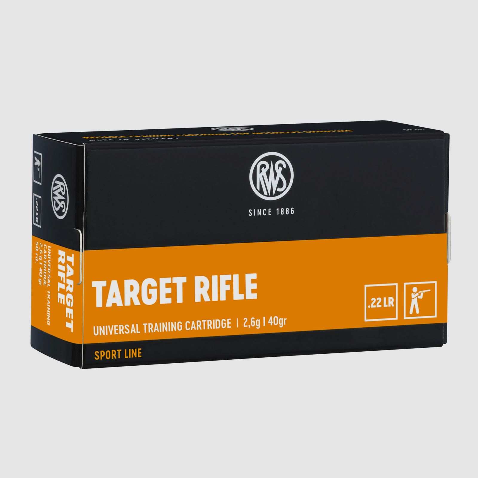 RWS .22lr Target Rifle 2,6g - 40gr