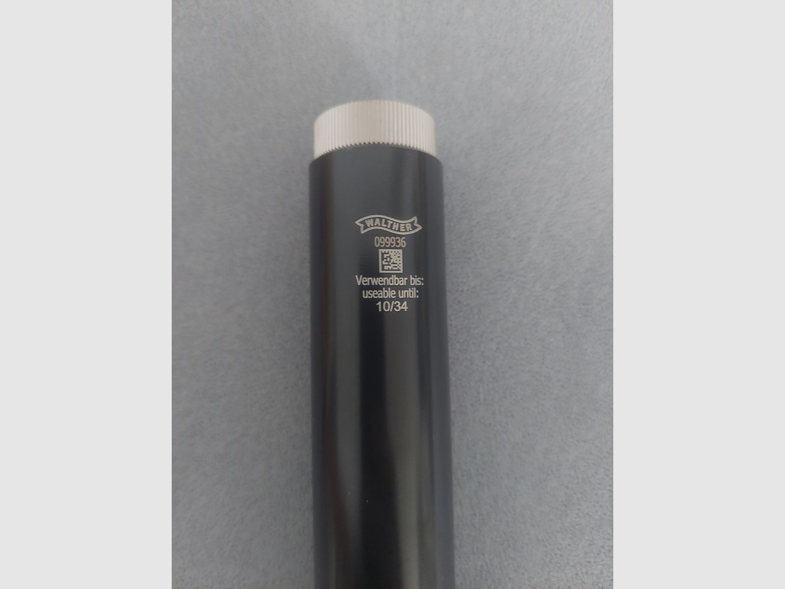 Walther Maxi Stahl-Pressluftkartusche 300 bar Luftgewehr 