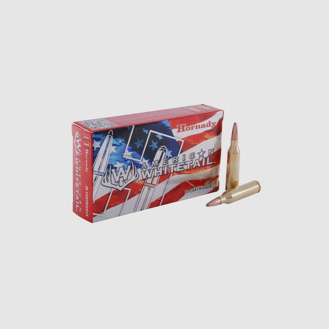 Hornady American Whitetail .243 Win. 100GR JSP 20 Patronen