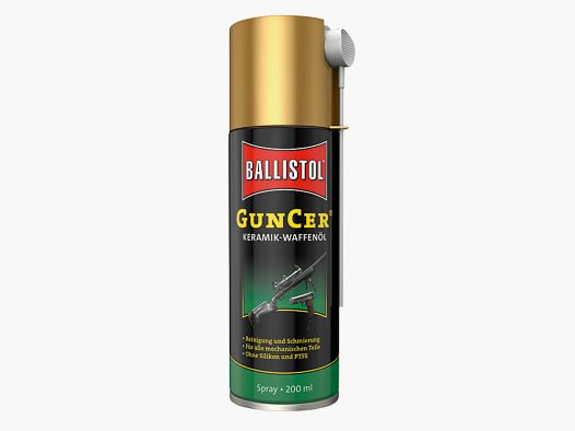Ballistol GunCer Keramik-Waffenöl Spray (200 ml)