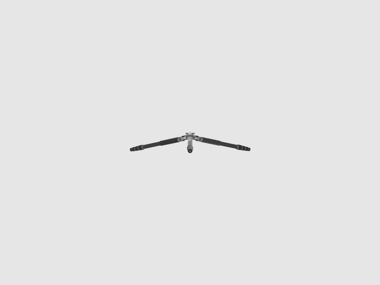 Hoge carbon tripod 4 secties - max. 170 cm, afbeelding 6 van 9