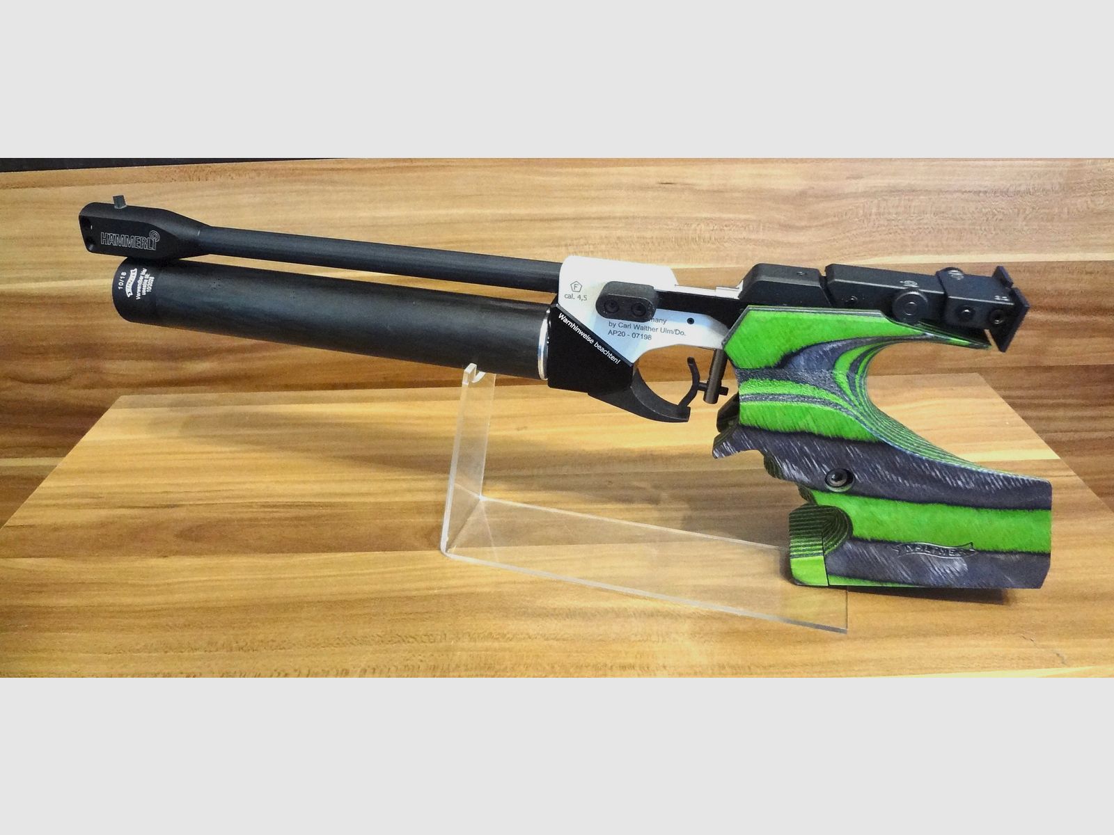 Hämmerli AP20 PRO Green Pepper Luftpistole.